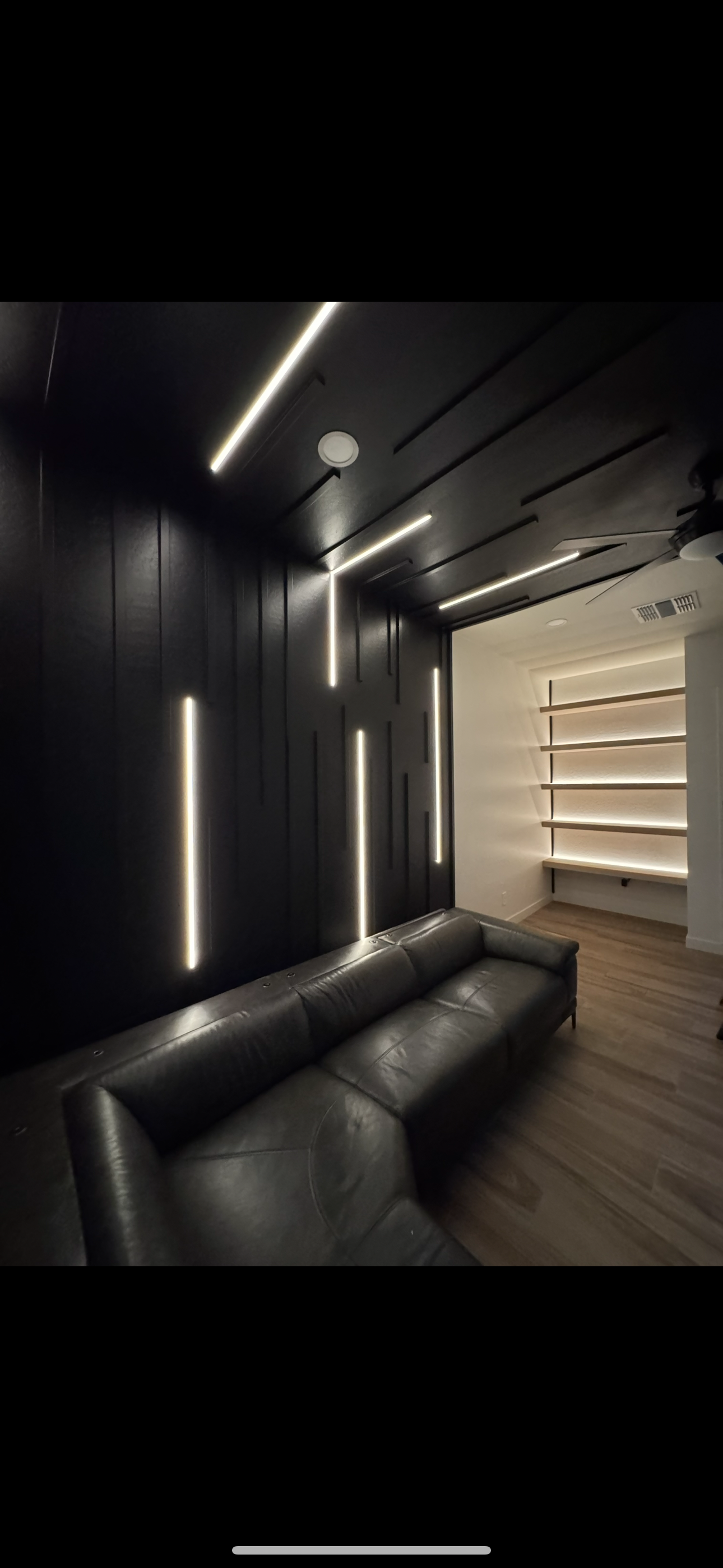 Custom Shelving & Wall