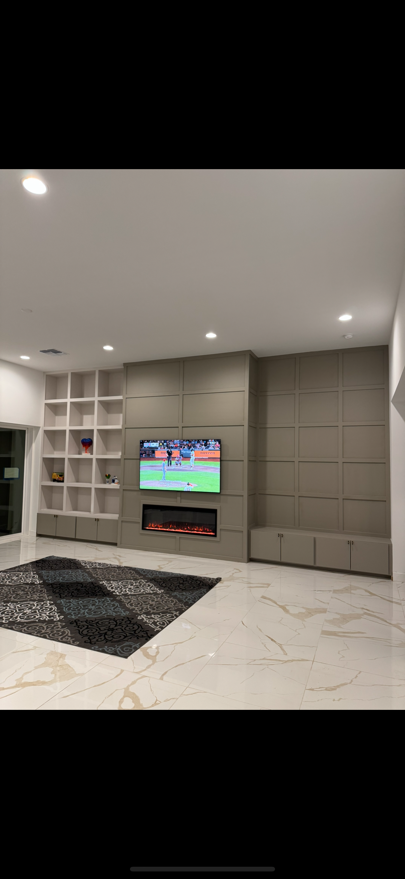 Built-In Wall Shelving & Panels