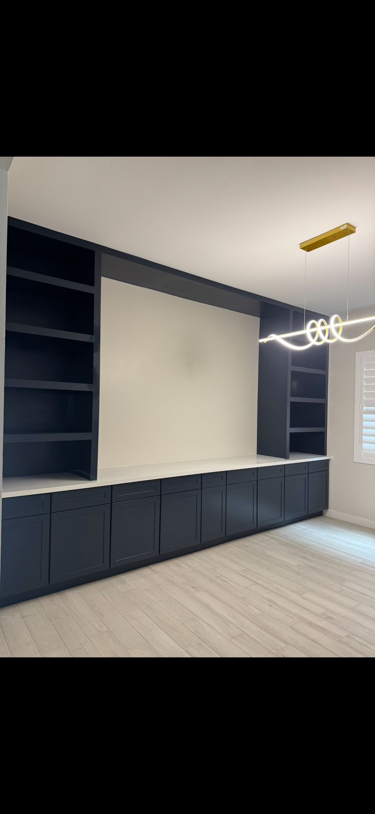 Custom Built Shelving, Storage, Entertainment Center