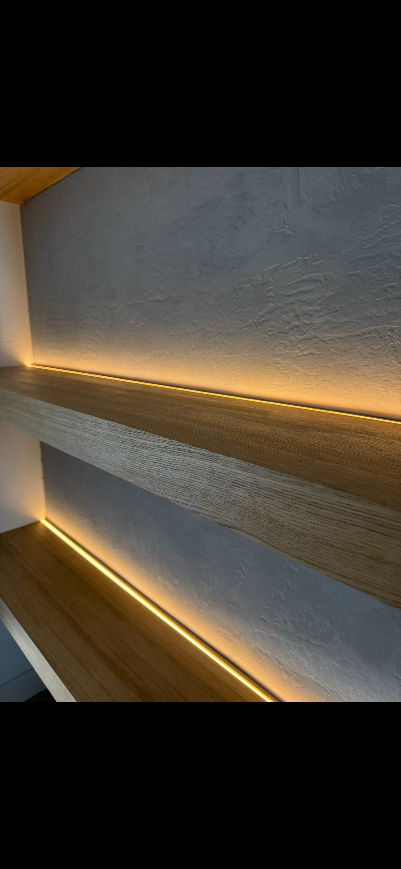 Detailed Custom Wall Shelves